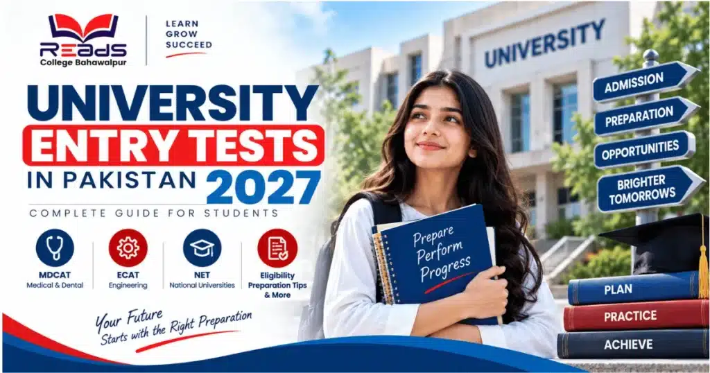 University Entry Tests in Pakistan 2027